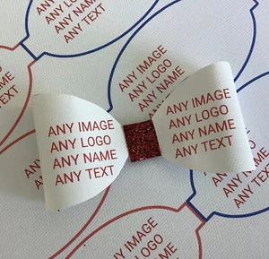 SOLICITUD DE PEDIDO PERSONALIZADO 4 Y 3" LAZOS IMPRESOS TELA DE LONA PARA HACER LAZOS PARA EL CABELLO - Imagen 1 de 6