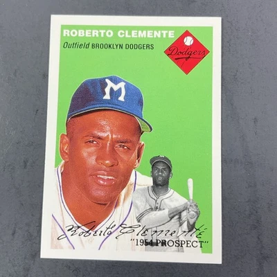 1994 Topps Archives The Ultimate 1954 Set - Roberto Clemente #251 - Image 1 of 2