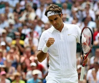 ● CAMISA BLANCA TENIS RF FEDERER WIMBLEDON 2010 RARA NIKE TALLA HOMBRE ADULTO L ● Foto 1 de 4