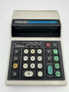 Vintage 1970’s Toshiba Calculator BC-1260 Untested - Picture 1 of 5