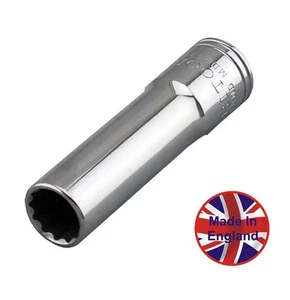 3/8"SD Britool England 17mm Deep Bi-hexagon / 12-Point Socket - MDBM17 - Picture 1 of 5