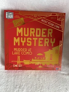 Murder Mystery Game. Murder At Lake Como. 2024, Up To 13 players. Host Your Own - Picture 1 of 4