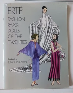 Susan Johnston ERTE Fashion Paper Dolls OF THE TWENTIES In Full Color UNCUT - Picture 1 of 6