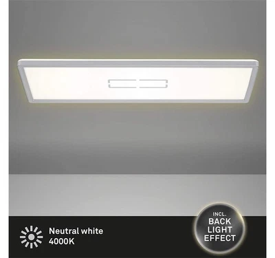 Briloner  Free LED Deckenlampe Silber mit Back Light Effekt - Bild 1 von 4