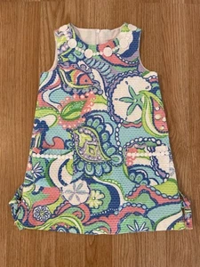 Lilly Pulitzer Girls Shift Dress Size 4 Excellent Condition - Picture 1 of 5