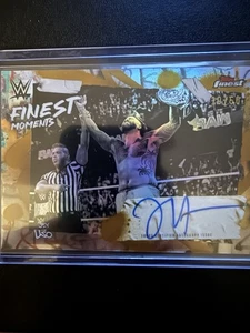 2025 Topps Finest WWE - #FMS-JEY Finest Moments Autograph Gold Jey Uso /50 - Bild 1 von 2
