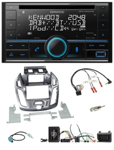 Kenwood CD 2DIN DAB USB Lenkrad Bluetooth Autoradio für Ford Transit Connect 201 - Bild 1 von 9
