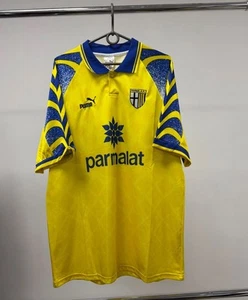 RARE Vintage Parmalat Parma 1996/97 Soccer Jersey Size XL - Picture 1 of 7