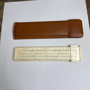 VGT Dietzgen Redi Rule 5” Pocket Slide Rule 1771 USA 1960 Western Electric - Picture 1 of 13