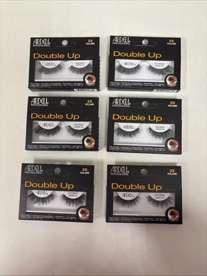 Ardell Double Up Eyelashes Double Demi W *NEW* - Lot Of 6 B36-46 - Image 1 of 3