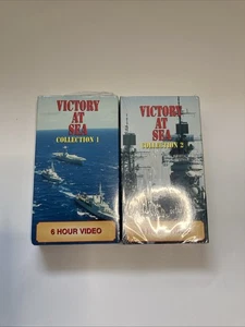 2 Victory At Sea VHS Tapes Collection 1 and 2 Sealed - Picture 1 of 2