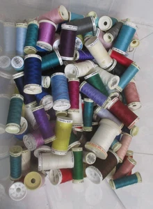 GUTERMANN Assorted Polyester Sewing Thread Bulk Lot Over 125 Spools - Picture 1 of 6