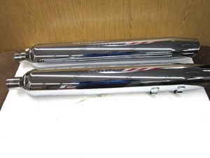 Silenciadores de turismo Harley-Davidson OEM# 65354-09 65547-09 STOCK FLH 1995-2016 - Imagen 1 de 10