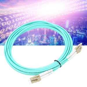 Optical Cable MultiMode DualCore LC UPC LC UPC Optic Fibre For Data Transmis NEW - Afbeelding 1 van 12