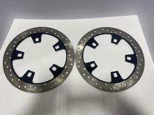 Pair of Genuine Harley Davidson Brake Rotors 41500017 - Imagen 1 de 7