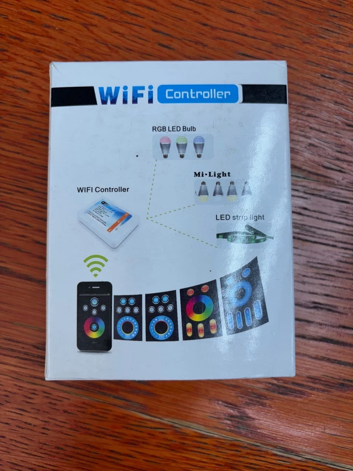 New - WiFi lighting UDP Controller 2.4G RF LED Products, used DC/5 volt, 500mA - Image 1 of 4
