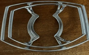 2 CorningWare Chrome Cradle Metal Casserole Trivets P-11, P-11-2 1/2 M - 1 - Picture 1 of 4