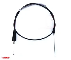 Venhill Gunner Gasser Throttle Cable With Heat Shield Fit Mikuni Amal Carb 113cm - Picture 1 of 1