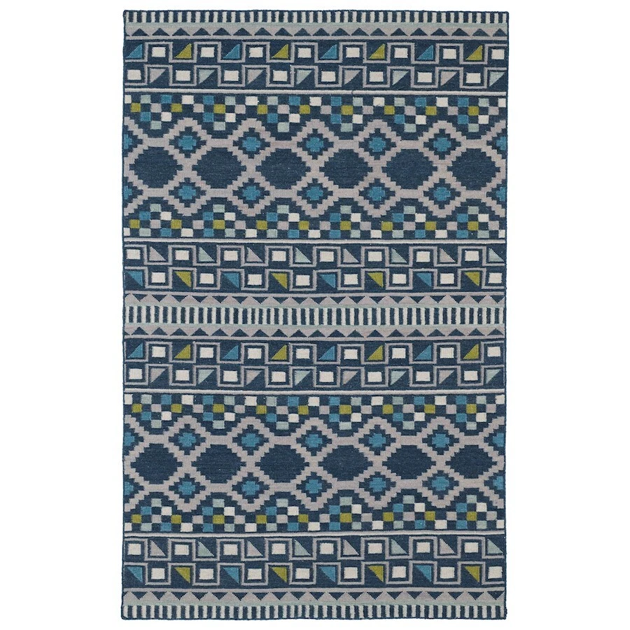 Kaleen Rugs Nomad Area Rug, Blue, 2'x3' - NOM08-17-23 - Image 1 of 1