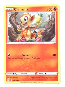 Chimchar 024/172 (NM, Carta Pokémon, Estrellas Brillantes, 2022, Fuego, Común) - Imagen 1 de 2