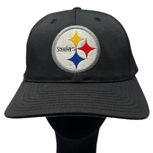 Pittsburgh Steelers Vintage Annco Snapback Hat Cap 80's Retro NFL Football Logo - Picture 1 of 11