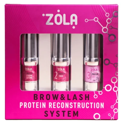 Lamination system SET Brow and Lash - Protein Reconstruction System ZOLA 3*10ml - Image 1 of 4