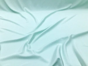 Bullet Textured Liverpool Fabric 4 way Stretch Light Mint Green P27 - Picture 1 of 1