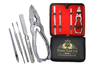 Männer Frauen Maniküre Pediküre Set Finger Zehenpartie Nagelschneider & Feilen Pflege Kit - Bild 1 von 6
