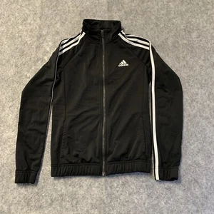 Adidas Chaqueta Mujer XS Negra Chaqueta de Pista Calentamiento Entrenamiento Jog - Imagen 1 de 14
