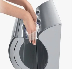 DYSON AIRBLADE AB14 DB GRAY HAND DRYER BATHROOM 120v LV AB 04 14 DB WALL BLOWER - Picture 1 of 14