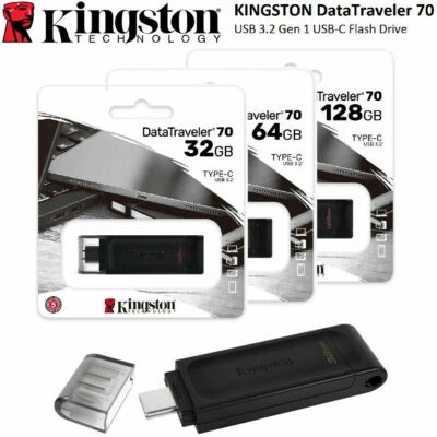 Pendrive USB OTG 3.0 32gb 64gb 128gb Type C USB-C Kingston Chiavetta Smartphone - Immagine 1 di 4