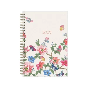 2025 Blue Sky Fly By 5" x 8" Weekly & Monthly Planner Plastic Cover Multicolor - Picture 1 of 8