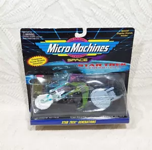 VINTAGE 1994 MICRO MACHINES SPACE STAR TREK GENERATIONS STAR SHIPS GALOOB NIB - Picture 1 of 18