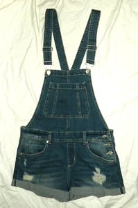 Junior klassischer Puppenhaus Denim Overall Shorts Größe 9/30 x 2,5 - Bild 1 von 6
