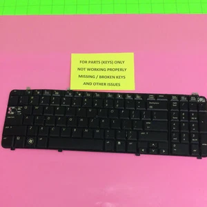 BROKEN HP Pavilion DV6-2155DX Laptop Keyboard 515860-001 AEUT3U00110 - Picture 1 of 4