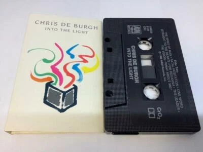 CHRIS DE BURGH Audio Cassette Tape INTO THE LIGHT 1986 A&M Records AMCS-5121 CRC - Image 1 of 4