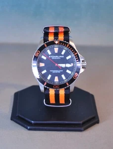 Stuhrling Original - Regatta Bracera 706 Quartz 43mm Diver Men's Watch - Picture 1 of 8