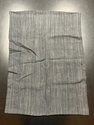 Single Restoration Hardware Goa Solid Clay McLaurin Standard Sham Washed 黑色 — 第 1/4 张图片