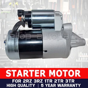 Starter Motor for TOYOTA HiAce RZH103 RZH113 RZH125 2RZ 2.4L 2.7L Petrol 97-15 - Picture 1 of 7