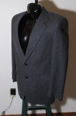 Blazer Traje Chaqueta PALM BEACH Azul Lana Talla 40L Foto 1 de 4