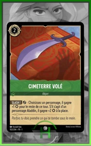 Cimeterre Volé - 102/204 - Chapitre 1 - Carte Lorcana Française Neuve - Picture 1 of 1