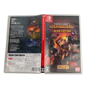 Minecraft Dungeons Hero Edition Nintendo Switch From Japan Multi-Language - Picture 1 of 6