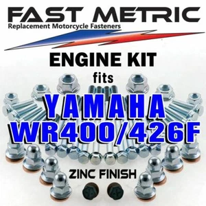 Kit de pernos de reconstrucción de motor Yamaha WR400/426F | Sujetadores ZINC estilo FÁBRICA - Imagen 1 de 12