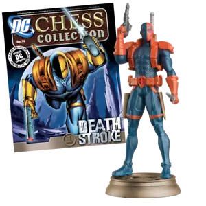 EAGLEMOSS DC COLLEZIONE SCACCHI NUMERO 36 DEATHSTROKE PEDINA NERA - NUOVA SIGILLATA - Foto 1 di 1