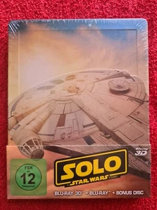 Solo - A Star Wars Story 3D + 2D Steelbook Blu-ray Neu - Bild 1 von 2