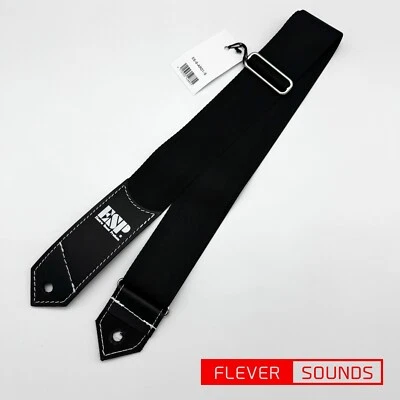 Ремешок для гитары/бас-гитары ESP ES-S-AR01-S черный профессиональные характеристики от 75 до 130 см - Изображение 1 из 4