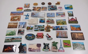 (45+) Calamite frigorifero da viaggio Budapest Istanbul Roma Quebec St Kitts Parigi - Foto 1 di 12