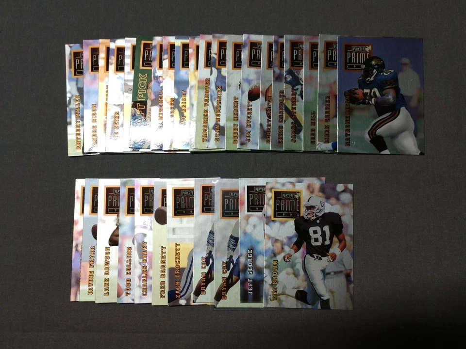 1996 Playoff Prime Football - - - Pick A Card - - - Complete a Set - Image 1 of 1