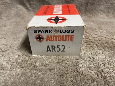 NOS FORD AUTOLITE AR52 RESISTOR VELAS DE IGNIÇÃO CAIXA DE 10 FORD LINCOLN MERCURY - Imagem 1 de 4