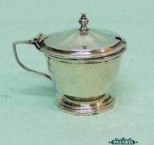 George V Sterling Silver Mustard Pot Birmingham England 1930